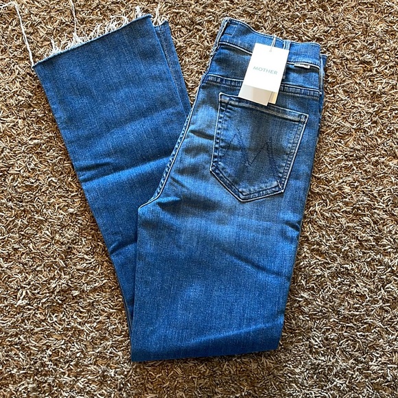 Mother “the hustler” fray ankle bootcut jeans BNWT! Size 27 - Picture 4 of 7